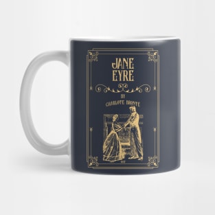 Jane Eyre & Mr Rochester, Thornfield Hall, Charlotte Bronte Mug